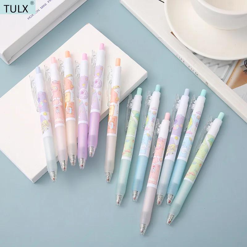 TULX 6PCS back to school  cute gel pens  kawaii sch..